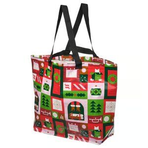 🎄 RARE IKEA VINTERFINT Storage Bag – Holiday Multicolor 10 Gallon 🎅